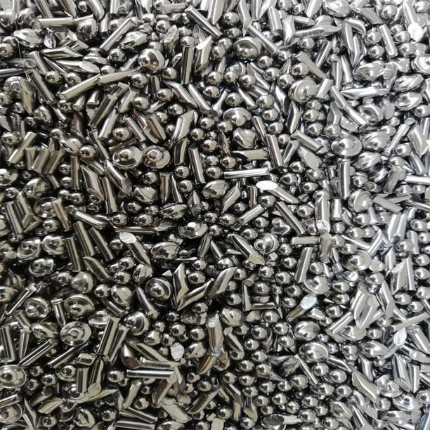 Stainless Steel Tumbling Media Shot Jewelers Finishing Mix 4 Shapes 2Lb